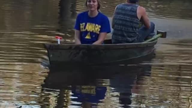 That's One Way to Speed Up a Boat!