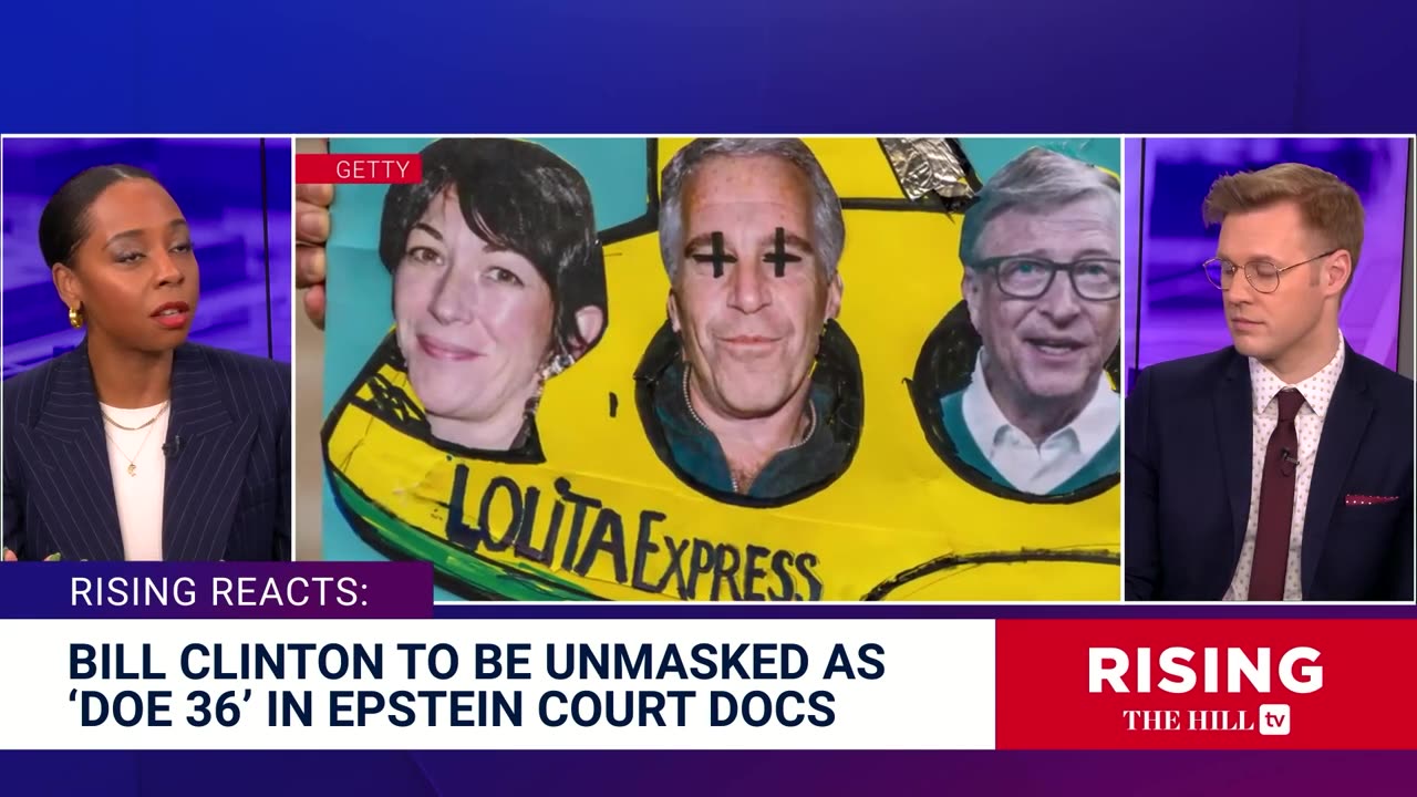 Bill Clinton NAMED 50x As 'Doe 36' In EpsteinCourt Docs, 100s Of Associates Set To BeREVEALED