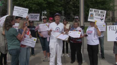 Garland Favorito Speaks at a Rally in Atlanta, GA - 9/18/2021