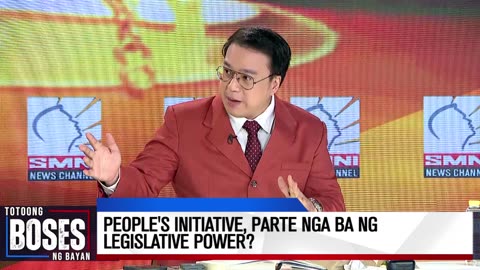 People's Initiative, parte nga ba ng legislative power?