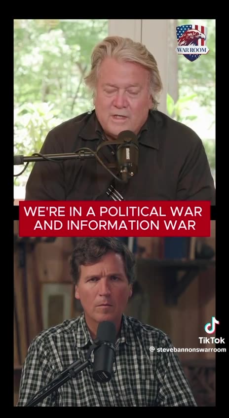 Tucker Carlson & Steve Bannon on Why Steve being charged