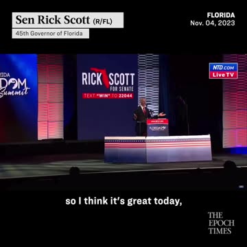 Senator Rick Scott of Florida - Everyone is better than Biden