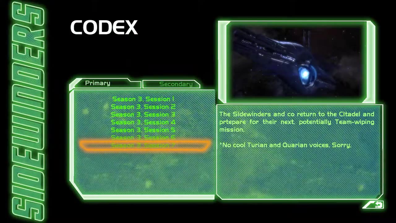 S3 Session 7 part 1_3 Sidewinders - ME RPG