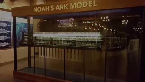 Noah's Ark model - Cutaway view