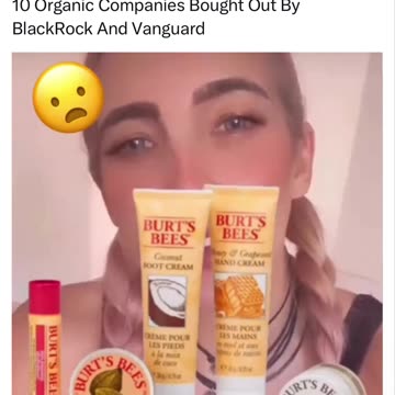 10 Organic Companies Bought Out By BlackRock And Vanguard