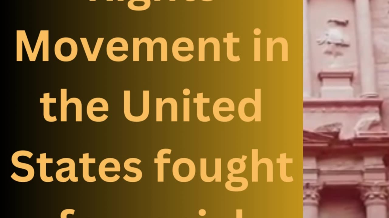 Civil Rights Movement The Struggle for Equality