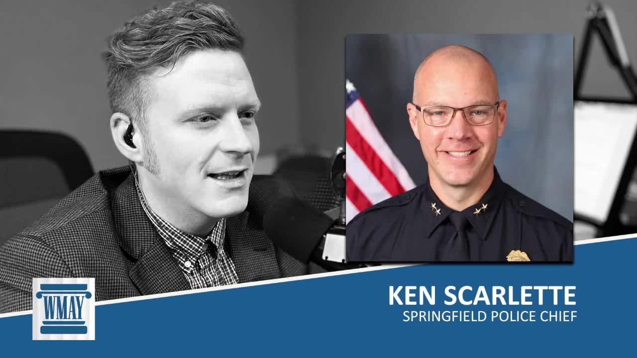Acting Springfield Police Chief Ken Scarlette on WMAY