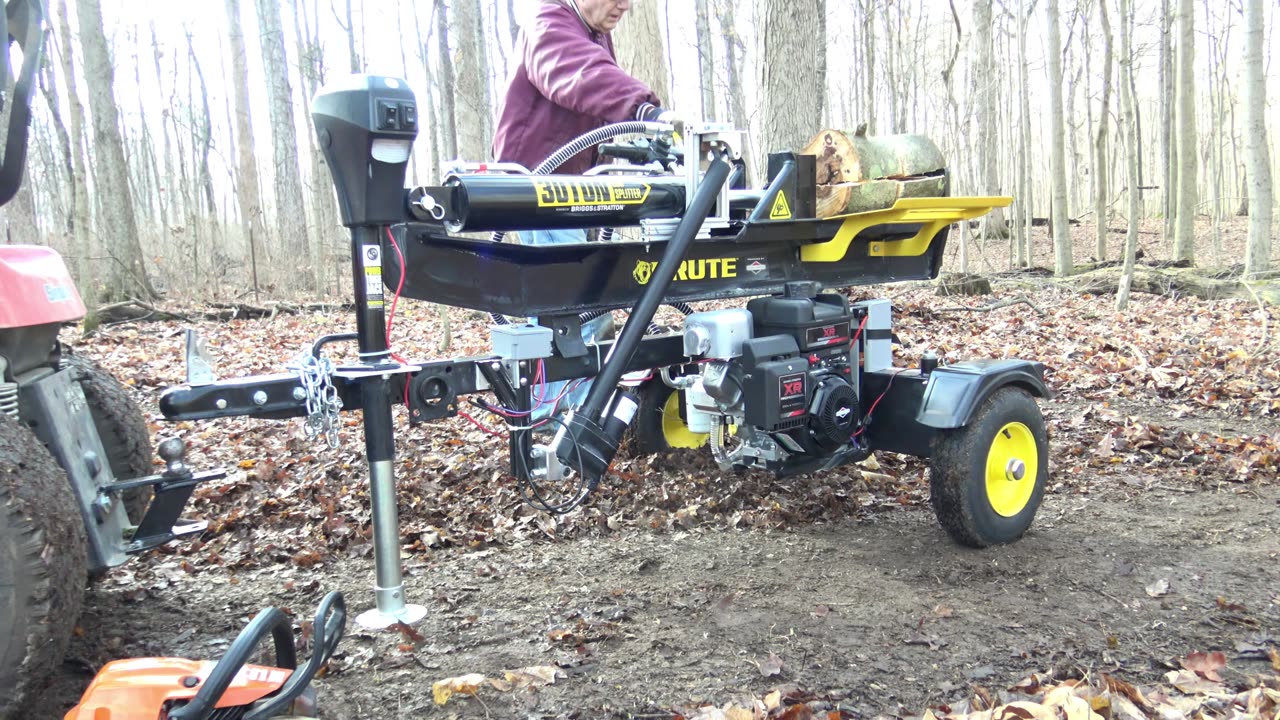 Log splitter mods for wimps