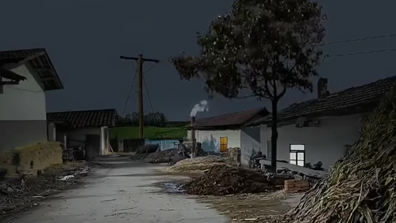 Morning village View