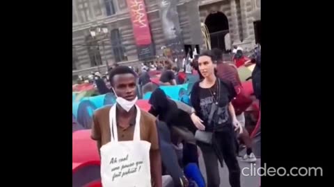 Paris has become the "refugee” camp of Europe.