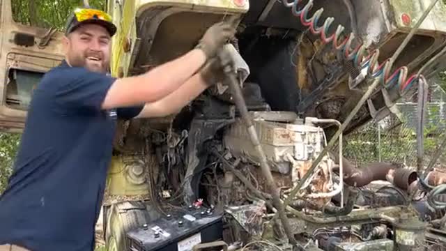 An old truck