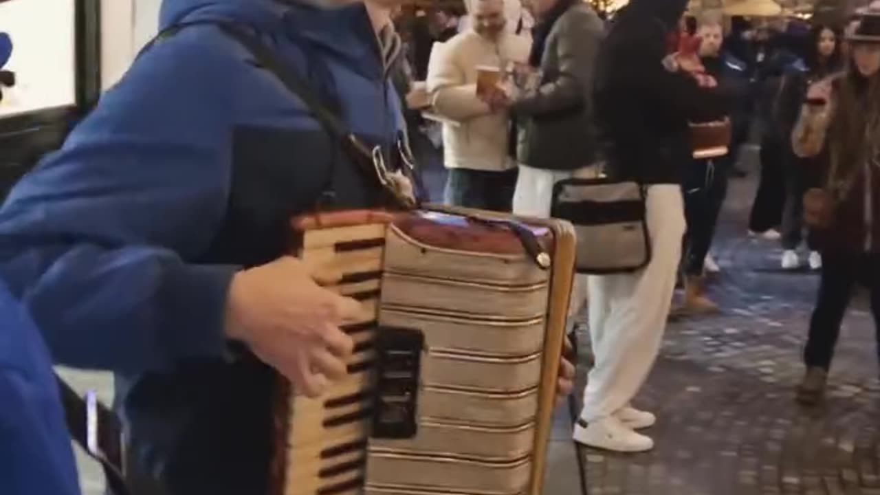 Harinam Sankirtan in Ljubljana, Slovenia December 2024