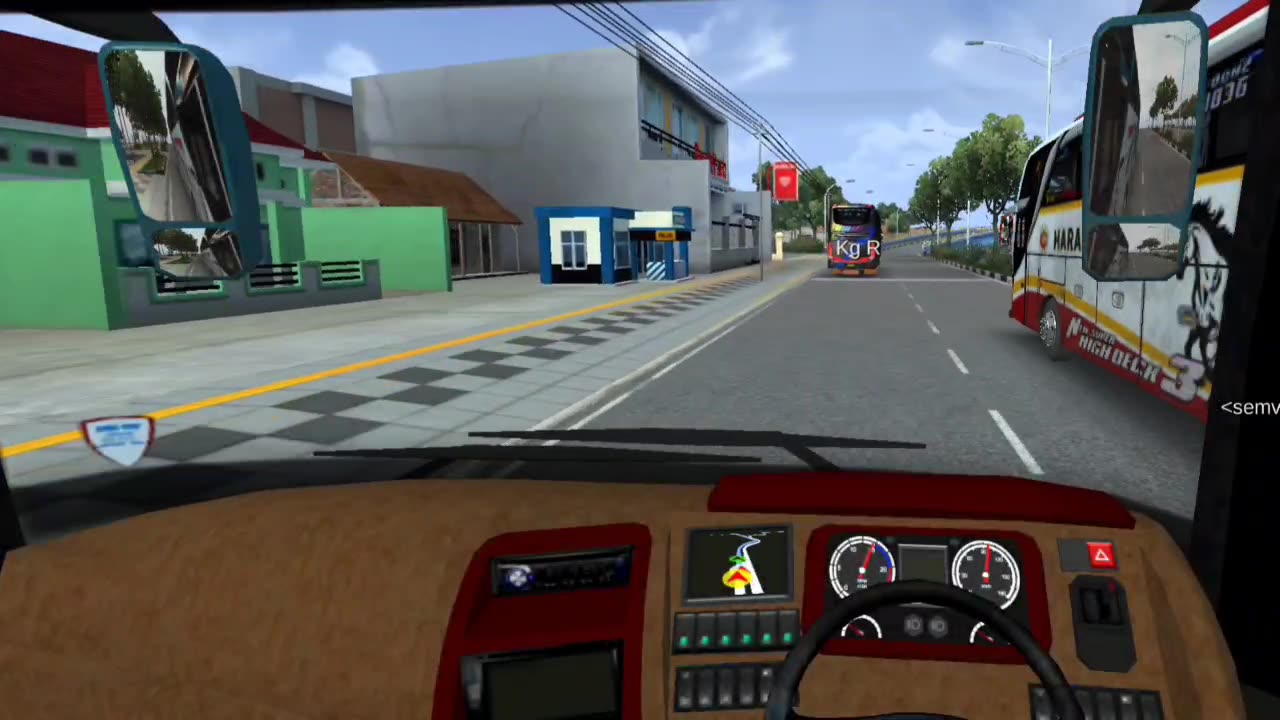 Bus simulator Indonesia best friends never leave Us alone