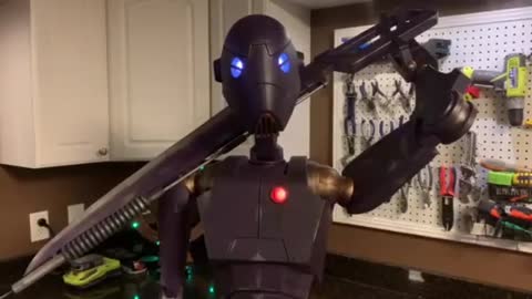 Commando Droid Telling Jokes