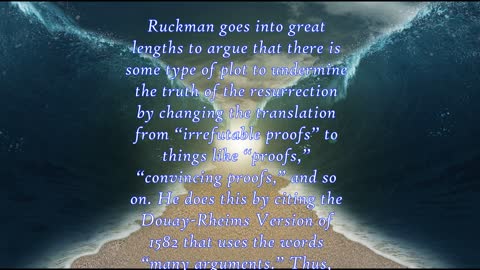 Bible Verse Commentary - The Book of Acts 1:3