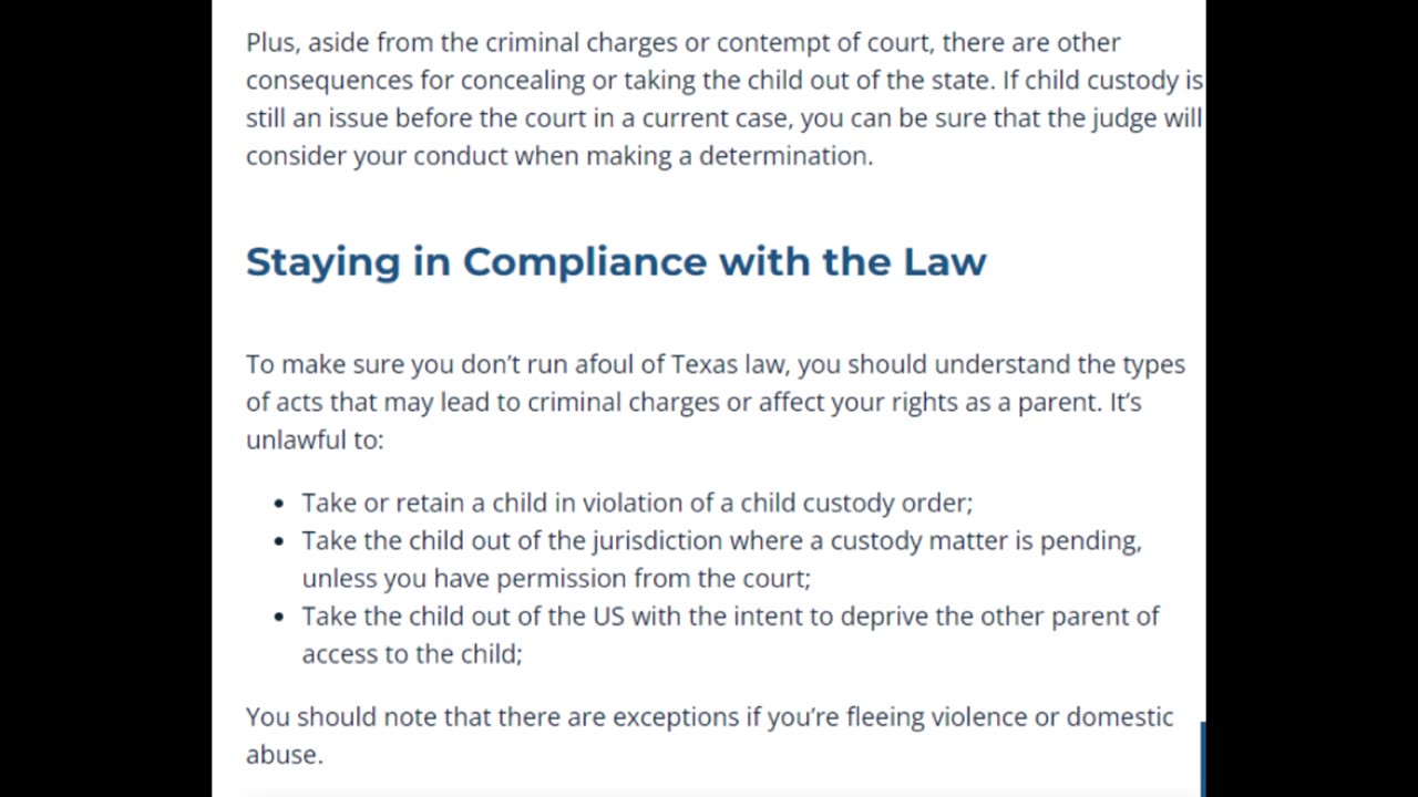 21-criminal penalties for parental kidnapping