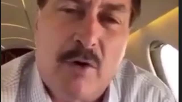 Mike Lindell on private Jet... Meeting with top people... assures Trump Vicotry