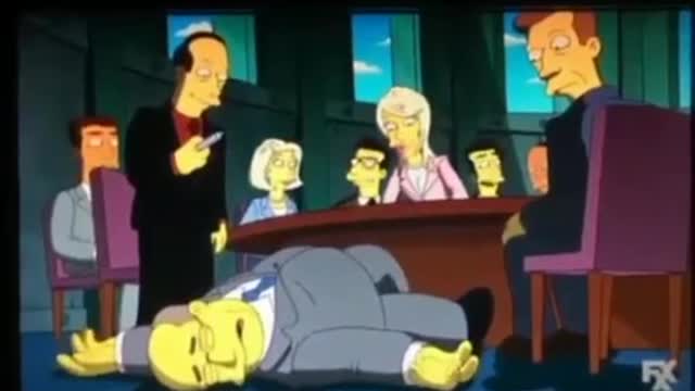 Clip from 1993 The Simpson's Show