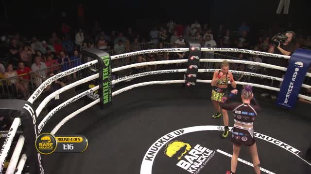 Awesome Women's Fight! BKFC 2: Bec Rawlings vs. Britain Hart