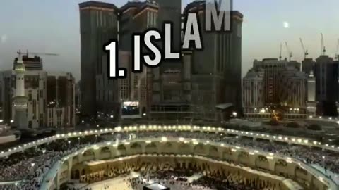 Top 3 Fastest Growing Religion ☪️✝️--️ _islam _shorts _viral _religion _world _shortsfeed