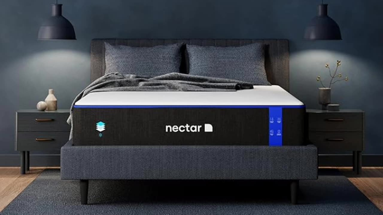 Nectar Twin Mattress 12 Inch - Medium Firm Gel Memory Foam