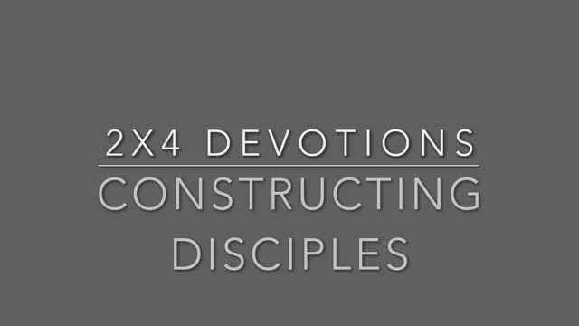 2x4 devotional, “foot-washing”, May 4, 2022
