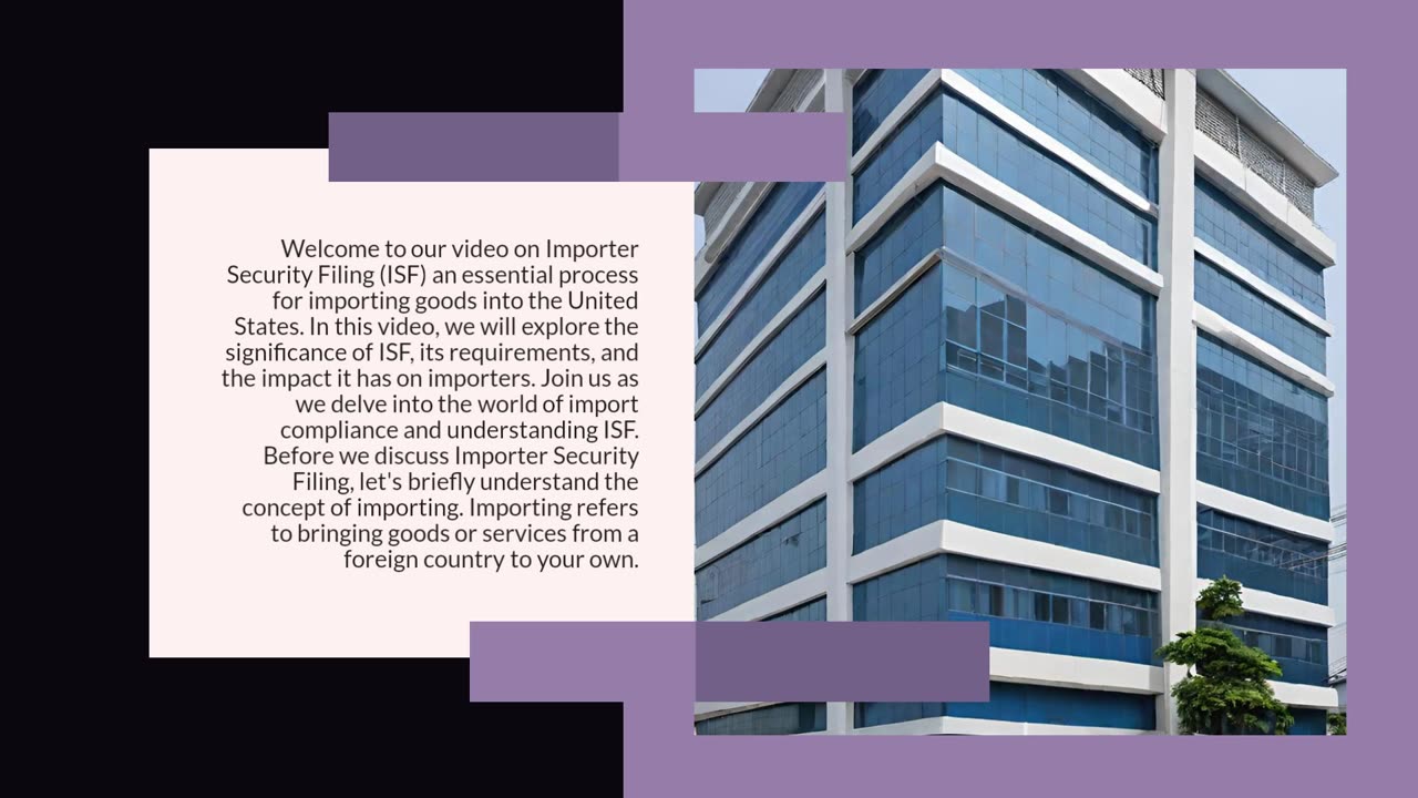 Understanding Importer Security Filing (ISF)
