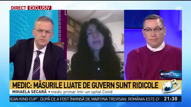 Dr Oana Mihaela Secară la Răzvan Dumitrescu