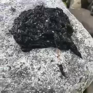 "This black mysterious substance is called "Black Slime."