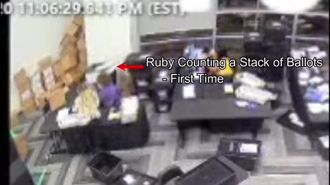 RUBY FREEMAN FULTON COUNTY GEORGIA BALLOT MANIPULATOR 2020 ELECTION