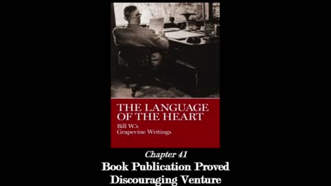 The Language Of The Heart - Chapter 41: "Book Publication Proved Discouraging Venture"