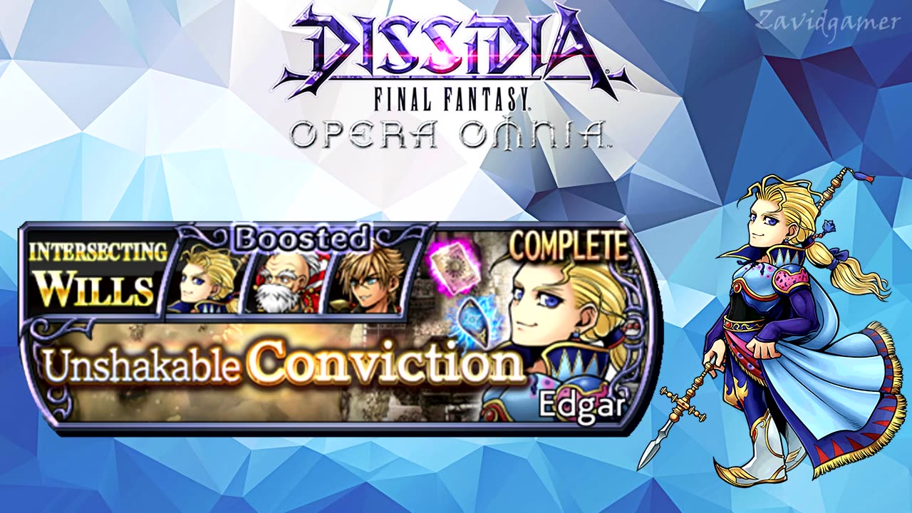 DFFOO Cutscenes Intersecting Wills 04 Edgar Unshakable conviction (No gameplay)