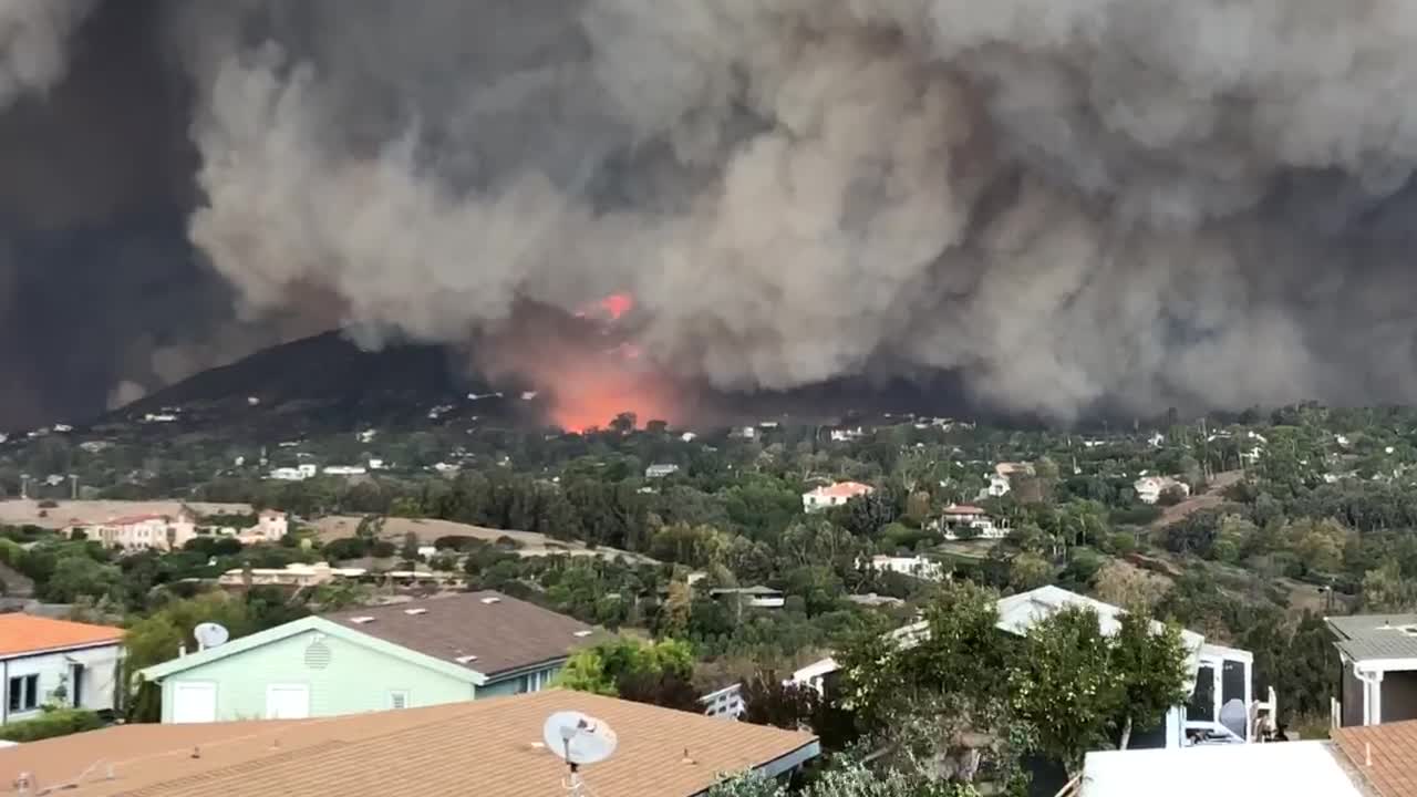 Fires Quickly Tear Through Malibu