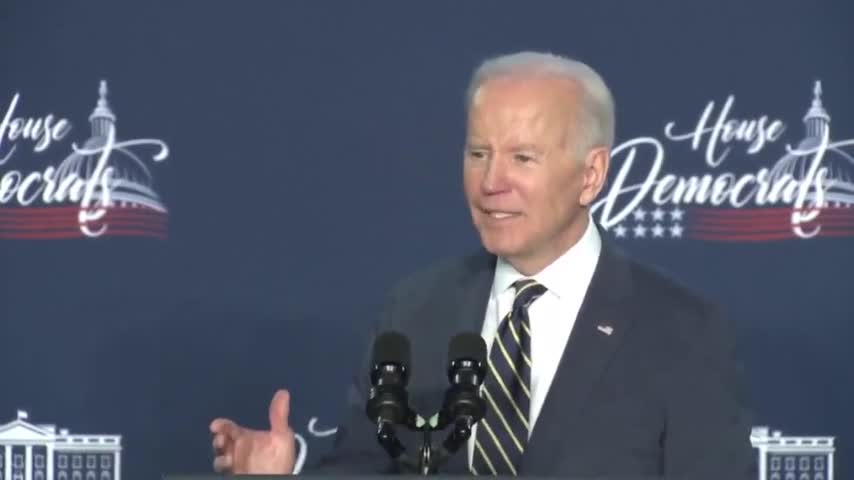 Biden Says He’s ‘Sick’ of Americans Claiming Gov Spending Causes Inflation