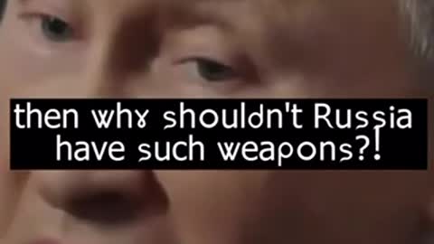 We are not the only nuclear power - Putin