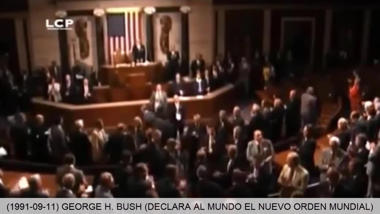 1991-09-11: EEUU: GEORGE BUSH PADRE: DECLARA EL NUEVO ORDEN MUNDIAL