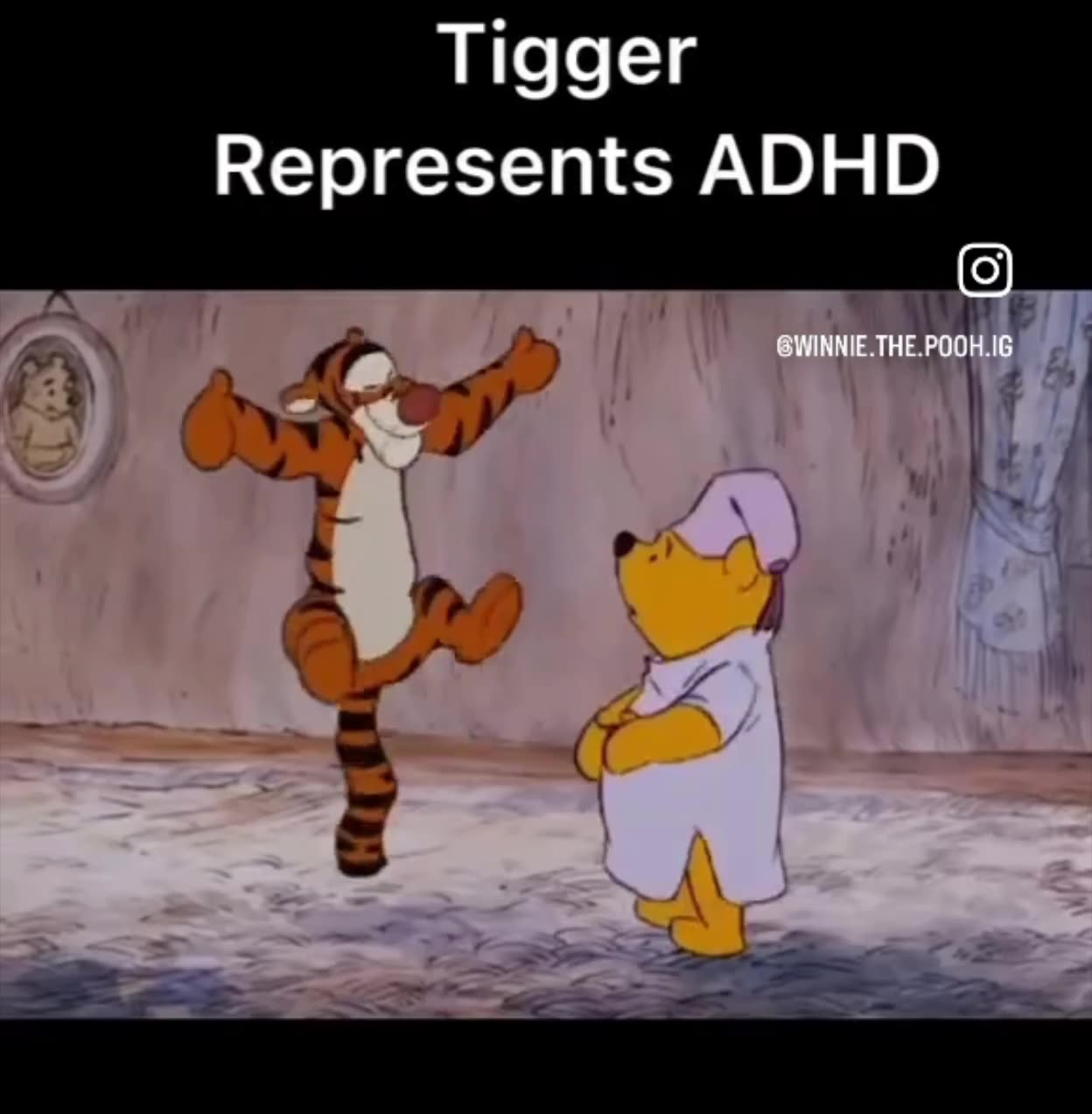 ALL THE CHARACTERS IN WINNIE THE POOH REPRESENT MENTAL DISORDERS