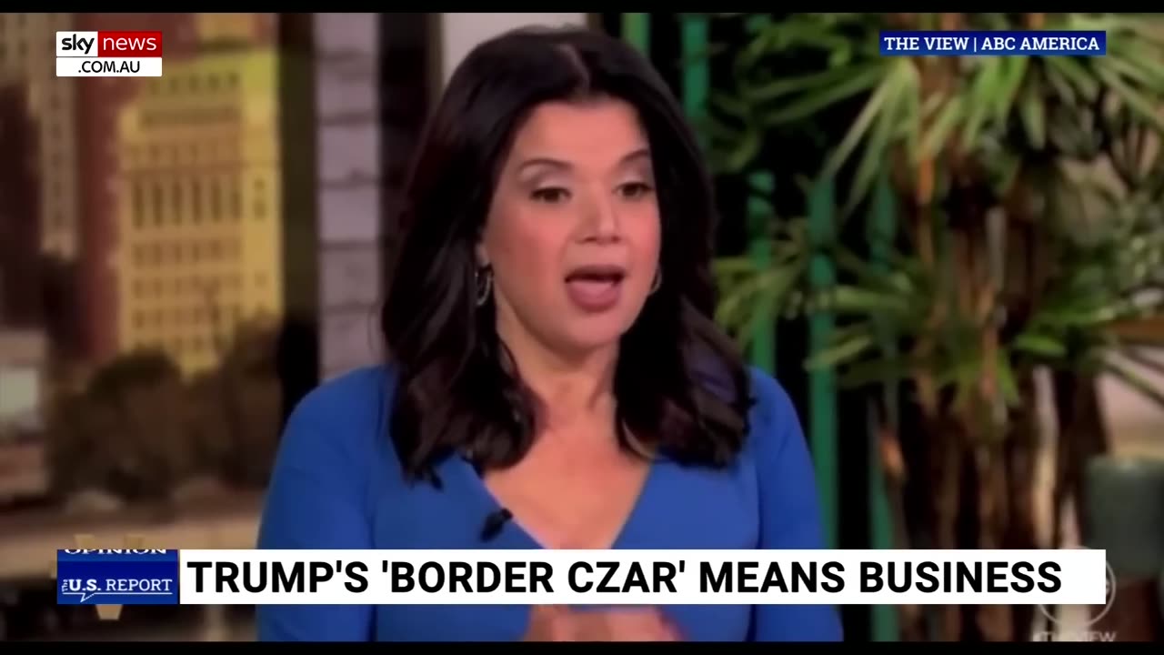 Not that it would take much: Trumps new border czar causes The View hosts to lose their minds