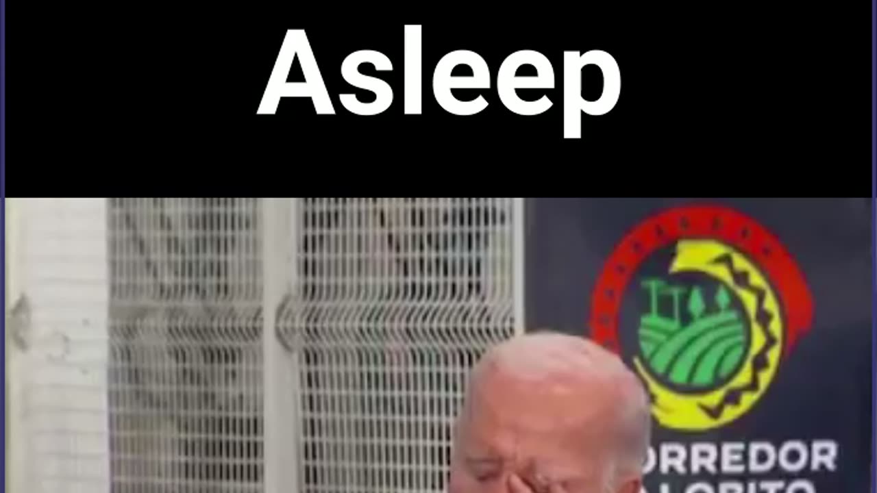 Biden Falls Asleep During Meeting