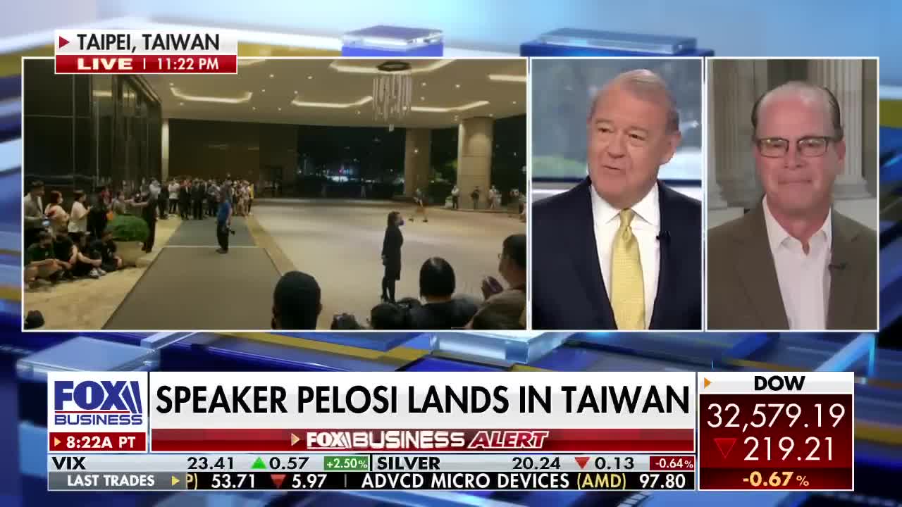 Pelosi making a statement in Taiwan: GOP senator