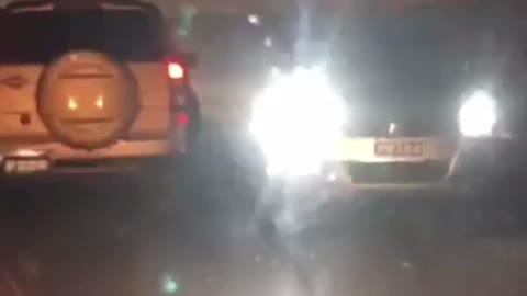 Drunk driver instant karma