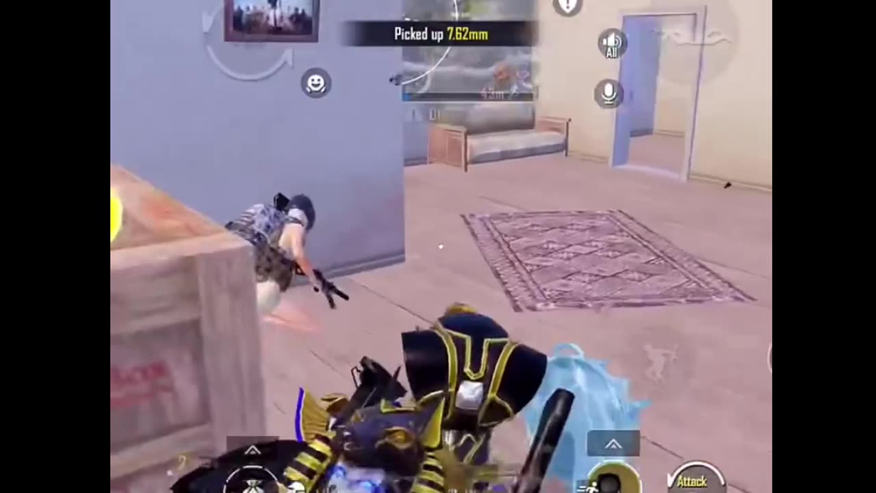 Wait for last for pan 🍳 fight 1v4 clutch in squadhouse wait for last 😱🥵