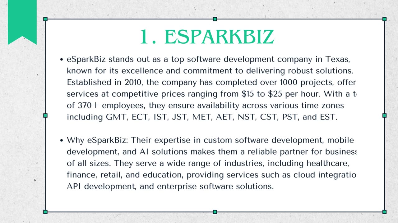 Best 10 Software Development Companies in Texas (2024)