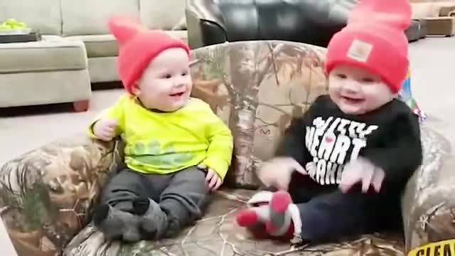 Best Videos Of Funny Twin Babies Compilation - Twins Baby Video - Part 1