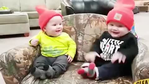 Best Videos Of Funny Twin Babies Compilation - Twins Baby Video - Part 1