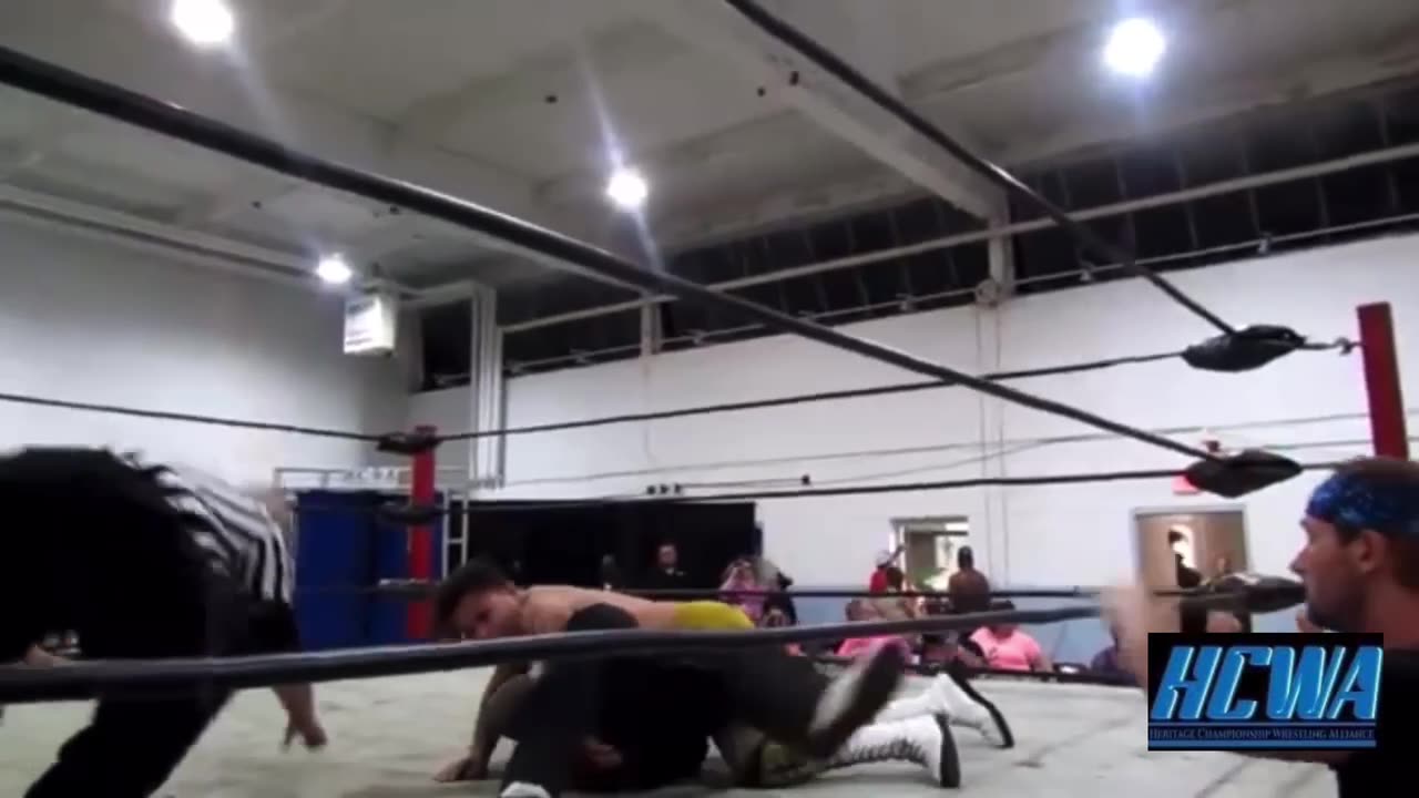 Heritage Championship Wrestling Alliance:Yela Man vs Ese Joker