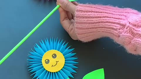 Paper 📃 flowers 💐 for kids.