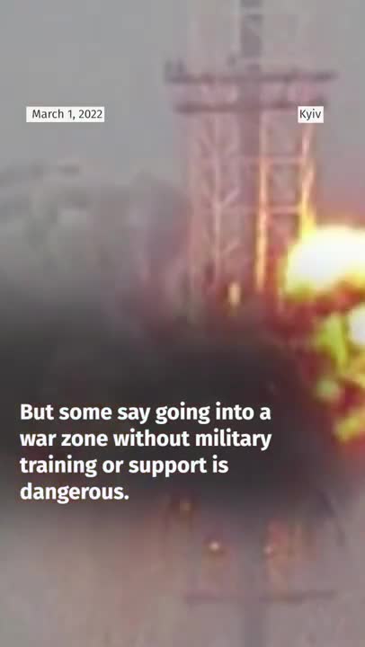 Canadians ready to fight for Ukraine, despite lack of combat training #shorts