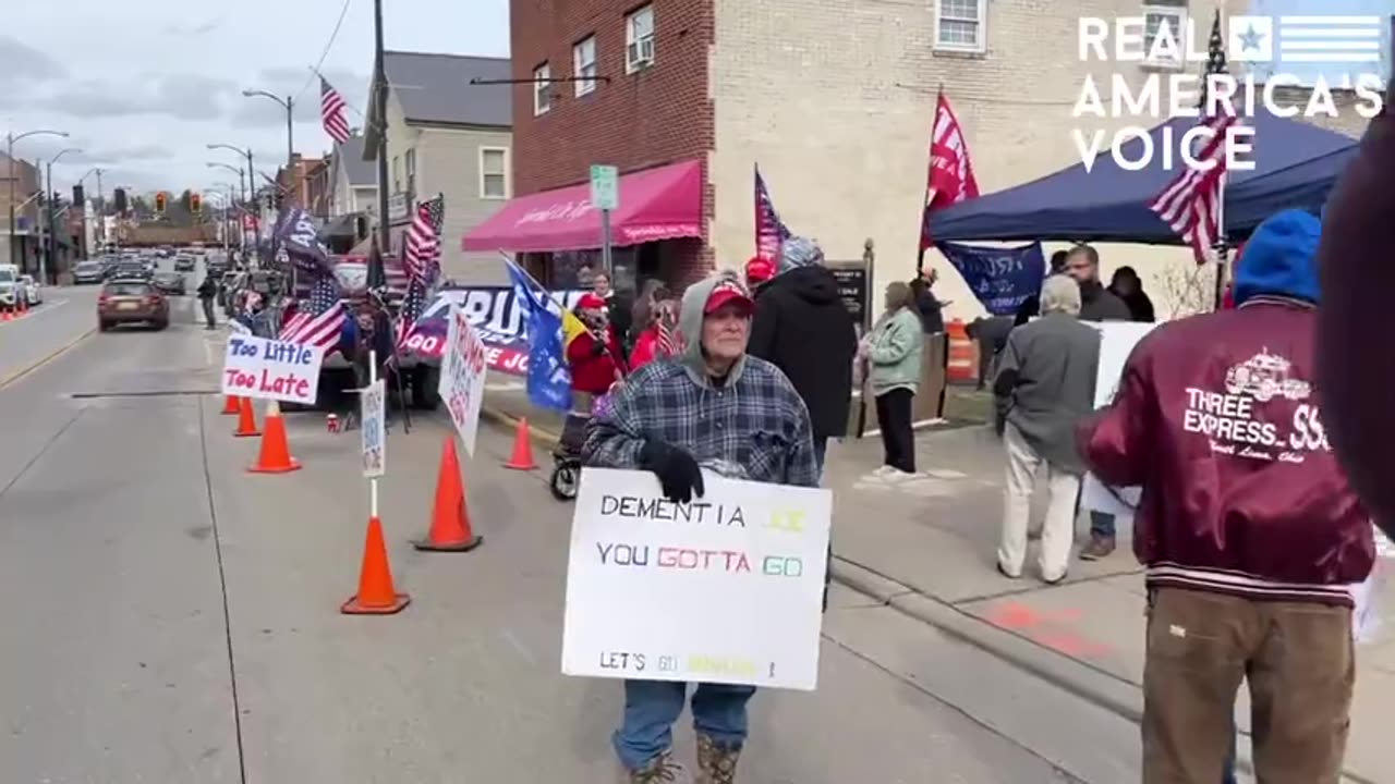 Biden's visit to East Palestine 278 days late does NOT go well...