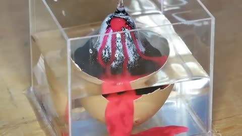 Halloween 3D Hologram Project from Clear Epoxy RESIN ART